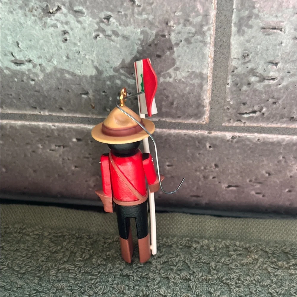 Hallmark 1997 Clothespin Soldier - Keepsake Ornament Canadian Mountie